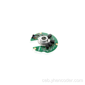 Rotary encoder nga adunay buton